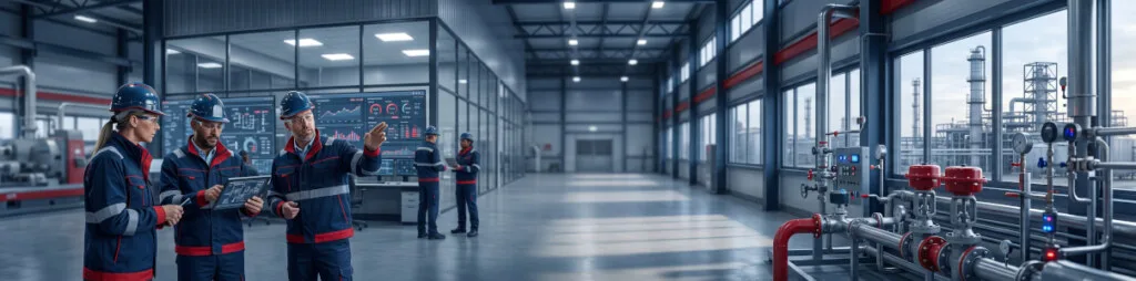 Soluciones industriales de automatización, sistemas de medición, desarrollo de software e ingeniería especializada implementadas por CORVESO.